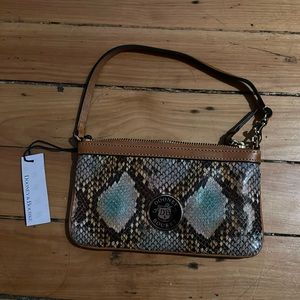 Dooney & Bourke Snake Skin Clutch